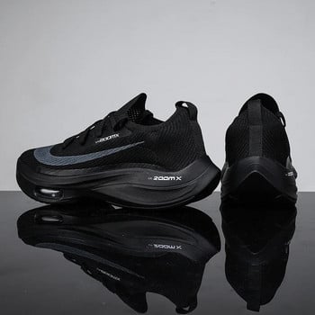 Unisex Fashion Ανδρικά αθλητικά παπούτσια με κορδόνια με στρογγυλά δάχτυλα Παπούτσια τρεξίματος για Γυναίκα Προπονητή Race Breathable Couple Tenis Shose