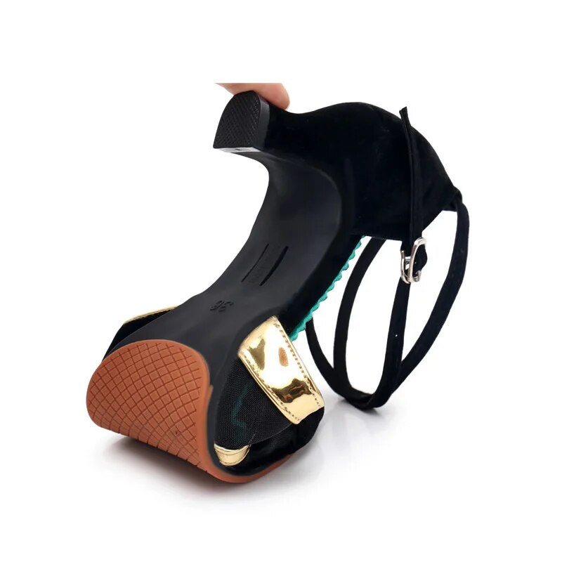 2022. aasta populaarsed naiste professionaalsed tantsujalatsid peotantsujalatsid Naiste ladina tantsujalatsid kontsaga 3,5 cm/5,5 cm