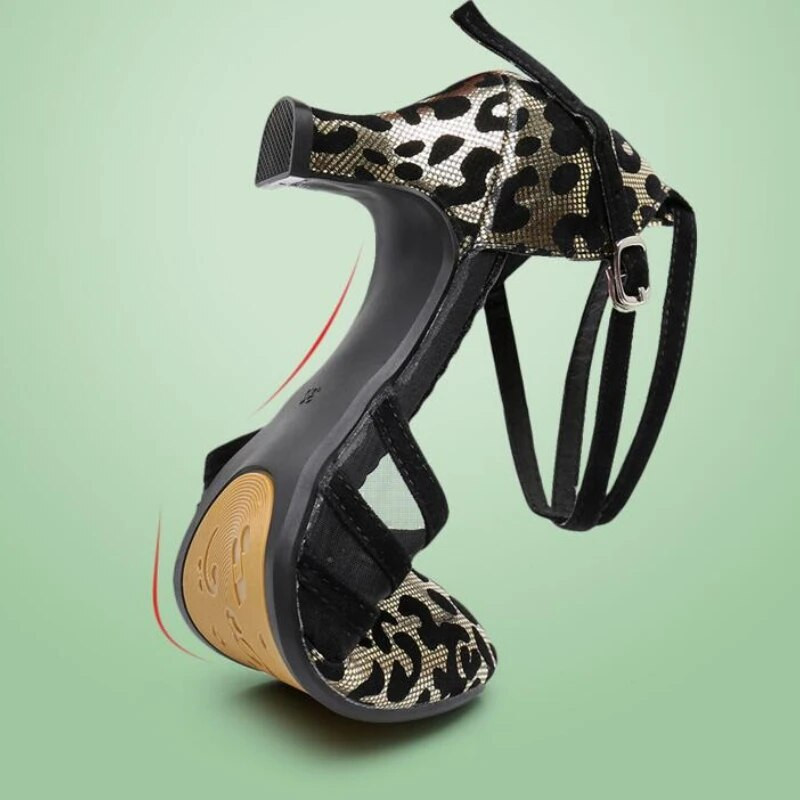 Γυναικεία παπούτσια χορού Tango/Ballroom/ Latin Dance Heeled Salsa Επαγγελματικά παπούτσια χορού για κορίτσια Γυναικεία σανδάλια 3,5/5,5 εκ.