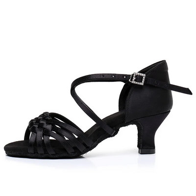 Hot sale Latin παπούτσια χορού Εθνικά τυπικά παπούτσια χορού Γυναικεία επαγγελματικά παπούτσια χορού με ψηλό τακούνι Tango