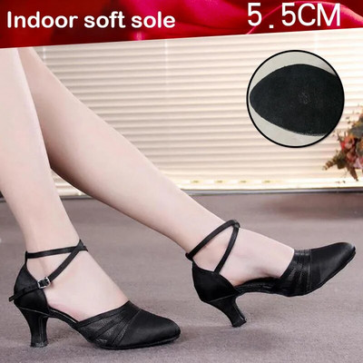 Leopardové tanečné topánky pre ženy a dievčatá, dámske latinskoamerické tanečné topánky, moderné salsa, cvičenie tanca, uzavretá špička, štvorcové tanečné topánky