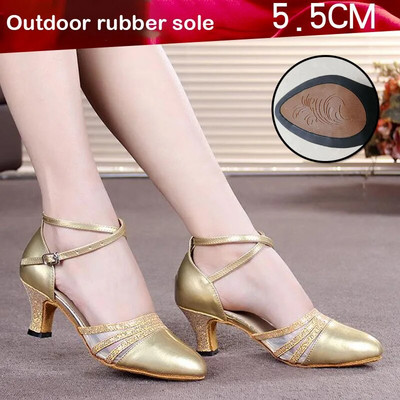 Leopardové tanečné topánky pre ženy a dievčatá, dámske latinskoamerické tanečné topánky, moderné salsa, cvičenie tanca, uzavretá špička, štvorcové tanečné topánky