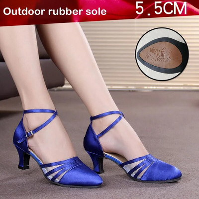 Leopardové tanečné topánky pre ženy a dievčatá, dámske latinskoamerické tanečné topánky, moderné salsa, cvičenie tanca, uzavretá špička, štvorcové tanečné topánky