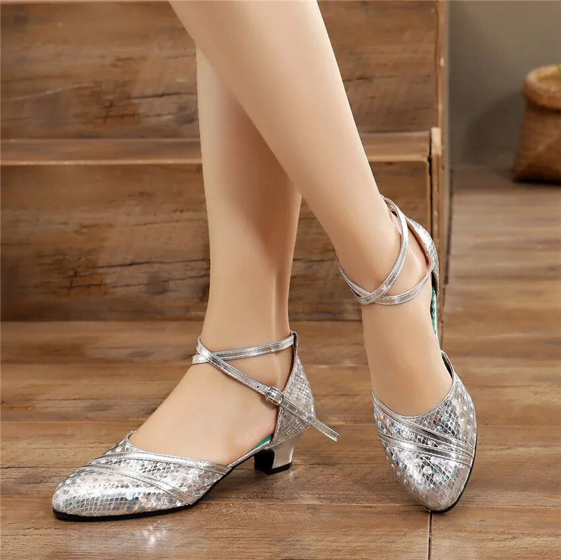 παπούτσια χορού τζαζ για γυναίκες latin παπούτσια χορού γυναικεία παπούτσια χορού salsa γόβες με κλειστά δάχτυλα zapatos baile latino mujer 34 41