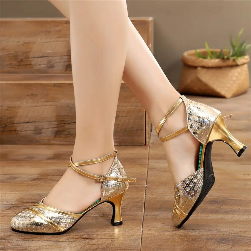 παπούτσια χορού τζαζ για γυναίκες latin παπούτσια χορού γυναικεία παπούτσια χορού salsa γόβες με κλειστά δάχτυλα zapatos baile latino mujer 34 41