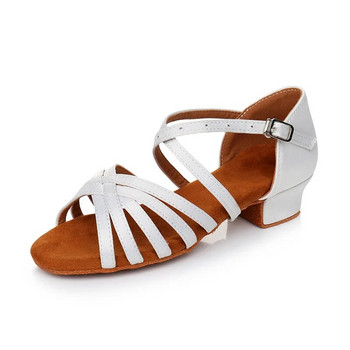 ГОРЕЩИ нови обувки за латино танци Детски танцови обувки за деца/деца/момичета Дамски модерни бални обувки за салса тренировка Сандали