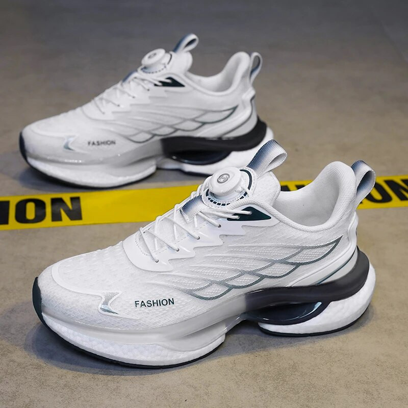 Meeste pöörlevad pandlaga jooksujalatsid Naiste helkurid välijooksutossud INS paksud sportlikud Zapatillad libisemisvastased unisex-jalatsid