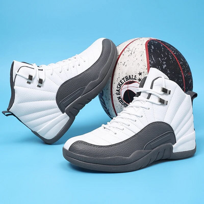 Pantofi de baschet retro pentru bărbați, pantofi anti-alunecare, unisex, pantofi de baschet pentru femei, pantofi de jogging, mărime mare 39-47