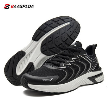 2023 Мъжки маратонки Baasploa Леки обувки за ходене Мрежести дишащи модни мъжки маратонки за спорт на открито Пролетен тенис