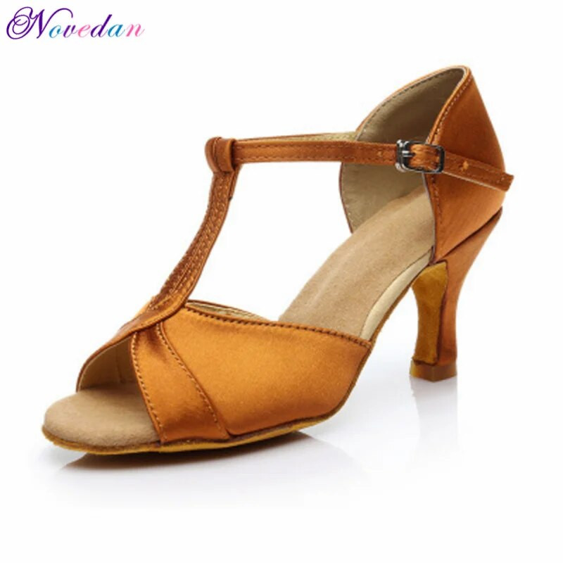 Ballroom Tango Latin Dance Παπούτσια Γυναικεία Latin Salsa Dance Boots Paty Samba Kizomba Dance Παπούτσια Ασημί Χρυσό Μαύρο