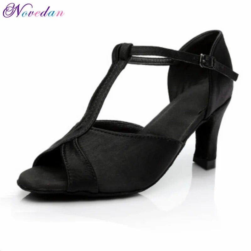 Ballroom Tango Latin Dance Παπούτσια Γυναικεία Latin Salsa Dance Boots Paty Samba Kizomba Dance Παπούτσια Ασημί Χρυσό Μαύρο