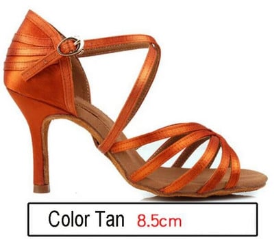 Ženske cipele za tango/balske/latino plesne plesove na visoku petu Profesionalne cipele za salsu za djevojčice, dame 5 cm/6 cm/7 cm/8 cm