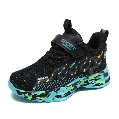 Pantofi pentru copii Pantofi pentru copii Pantofi cu plasă respirabilă Pantofi pentru băieți Moda Casual Running Pantofi pentru copii Băieți Mărimea 28-39