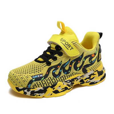 Pantofi pentru copii Pantofi pentru copii Pantofi cu plasă respirabilă Pantofi pentru băieți Moda Casual Running Pantofi pentru copii Băieți Mărimea 28-39
