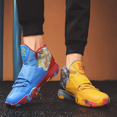 Košarkaške muške cipele prozračne nove neklizajuće ležerne sportske trendi cipele visoke tenisice za trčanje za parove