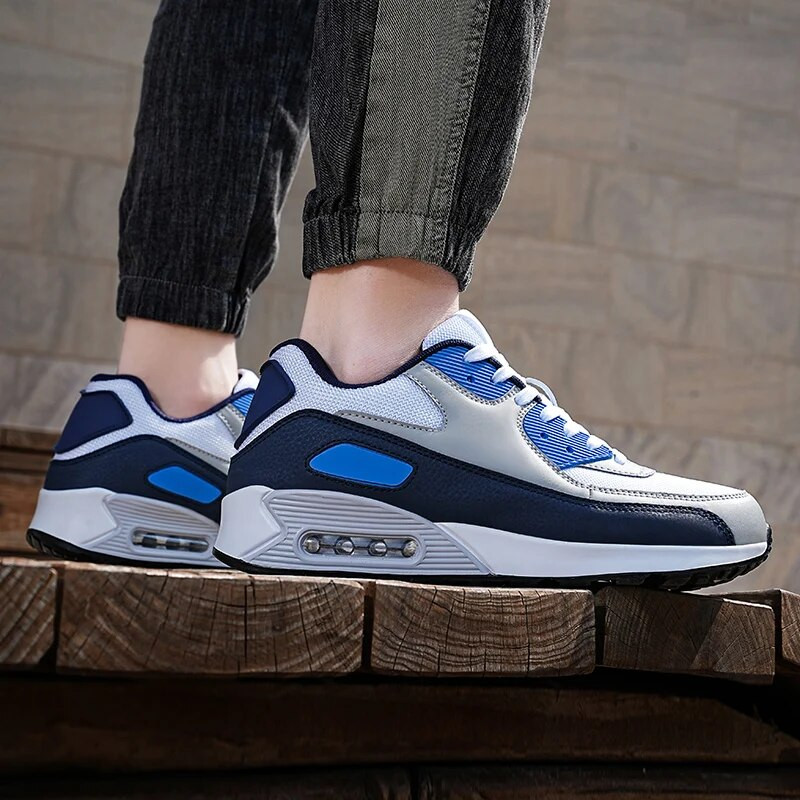 Ανδρικά Αθλητικά Αθλητικά Αθλητικά Παπούτσια για Τρέξιμο Ανοιξιάτικο Φθινόπωρο Τάσεις Τένις Υψηλής ποιότητας άνετα παπούτσια γυμναστικής με κορδόνια για άνδρες