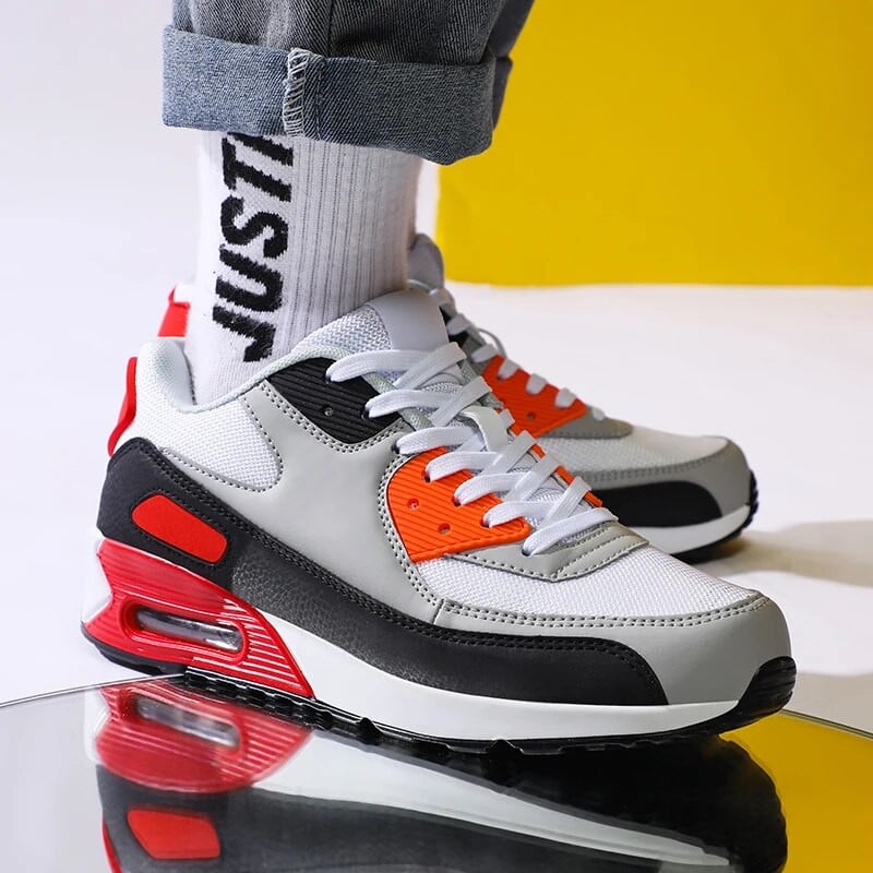 Ανδρικά Αθλητικά Αθλητικά Αθλητικά Παπούτσια για Τρέξιμο Ανοιξιάτικο Φθινόπωρο Τάσεις Τένις Υψηλής ποιότητας άνετα παπούτσια γυμναστικής με κορδόνια για άνδρες