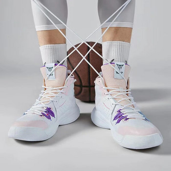 Γνήσια παπούτσια μπάσκετ VOIT High Top Μεγάλο μέγεθος 46 Unisex αντιολισθητικές σόλες Υψηλής ποιότητας αθλητικά αθλητικά παπούτσια μπάσκετ