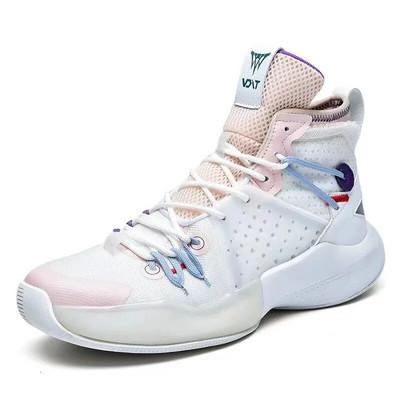 Pantofi de baschet originali VOIT, mari dimensiuni 46, unisex, tălpi anti-alunecare, pantofi sport de baschet de cea mai înaltă calitate