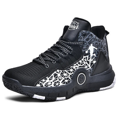 Pantofi de baschet pentru copii Moda Băieți Bărbați Pantofi de baschet Pantofi de baschet înalți pentru băieți Pantofi sport ușori Pantofi de antrenament pentru copii
