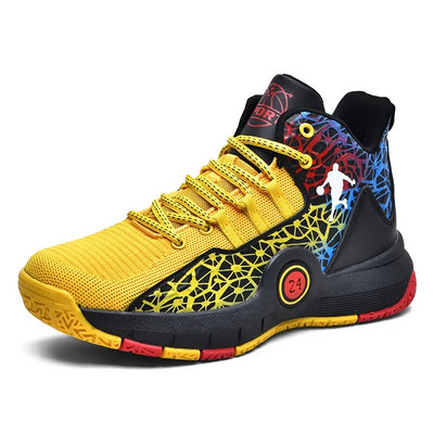 Pantofi de baschet pentru copii Moda Băieți Bărbați Pantofi de baschet Pantofi de baschet înalți pentru băieți Pantofi sport ușori Pantofi de antrenament pentru copii