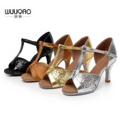 Tüdrukute naiste ladina tantsukingad Satiinist /nahast tantsusaal /Tango/ Salsasandaalid 5cm / 7cm Konts Rohkem Stiili (rohkem värvi)