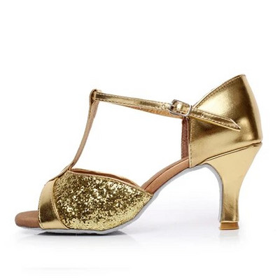 Tüdrukute naiste ladina tantsukingad Satiinist /nahast tantsusaal /Tango/ Salsasandaalid 5cm / 7cm Konts Rohkem Stiili (rohkem värvi)