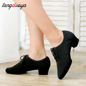 Pantofi de dans latino pentru bărbați, salsa, tango, fete, femei, adulți, pantofi de dans modern, pantofi pentru profesor, pantofi de dans Oxford 3/5 cm