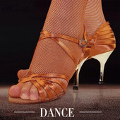 Pantofi de dans salsa latină profesioniști pentru femei, pantofi de dans pentru samba de sala de bal tango, pantofi de dans pentru femei cu toc înalt, pantofi de dans moi 5 cm/6 cm/7 cm/8 cm