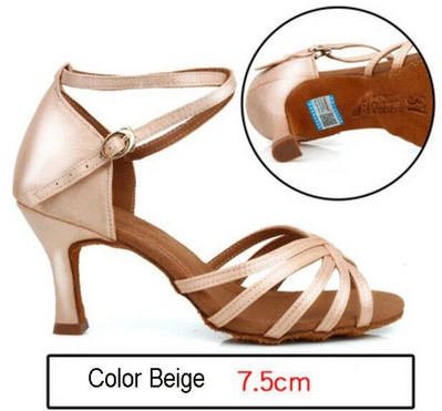 Pantofi de dans salsa latină profesioniști pentru femei, pantofi de dans pentru samba de sala de bal tango, pantofi de dans pentru femei cu toc înalt, pantofi de dans moi 5 cm/6 cm/7 cm/8 cm