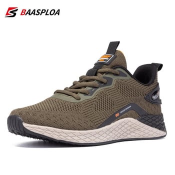 Baasploa Обувки за бягане за мъже 2023 Ежедневни леки маратонки с връзки Мъжки спортни на открито Удобни модни тенис обувки