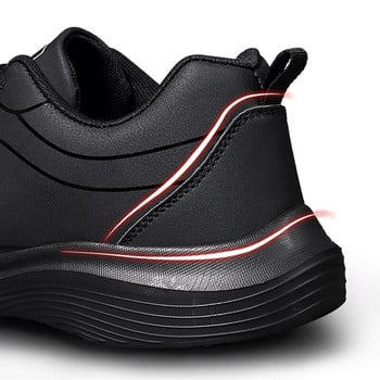 Νέα ανδρικά παπούτσια για τρέξιμο Χειμερινά ζεστά ανδρικά αθλητικά παπούτσια Αντιολισθητικά ανδρικά παπούτσια για περπάτημα που αναπνέουν με κορδόνια μαλακά, καθημερινά παπούτσια ελαφριά