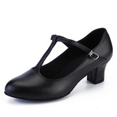Pantofi de dans pentru femei pentru petrecere Pantofi latini moderni din satin Bal social Vals Tango Tocuri Salsa cu vârf închis