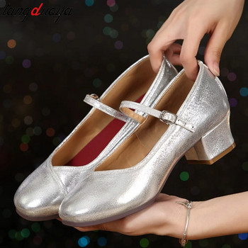 παπούτσια χορού salsa γυναικεία tango ballroom latin παπούτσια χορού κορίτσια καλοκαιρινά παπούτσια γυναίκα ψηλοτάκουνο τετράγωνο dames schoenen 34-41