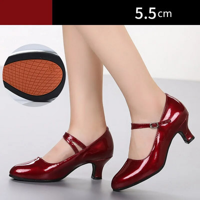 Naiste tantsukingad, kõrge kontsaga naiste jalatsid, peotantsujalatsid, pehme välistald, kaasaegse tantsu Salsa professionaalsed ladina kingad