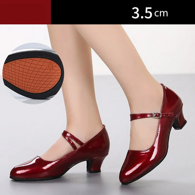 Naiste tantsukingad, kõrge kontsaga naiste jalatsid, peotantsujalatsid, pehme välistald, kaasaegse tantsu Salsa professionaalsed ladina kingad