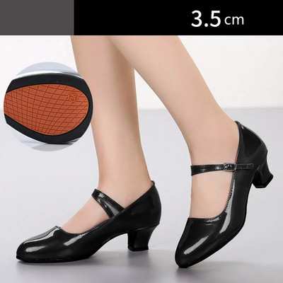 Naiste tantsukingad, kõrge kontsaga naiste jalatsid, peotantsujalatsid, pehme välistald, kaasaegse tantsu Salsa professionaalsed ladina kingad