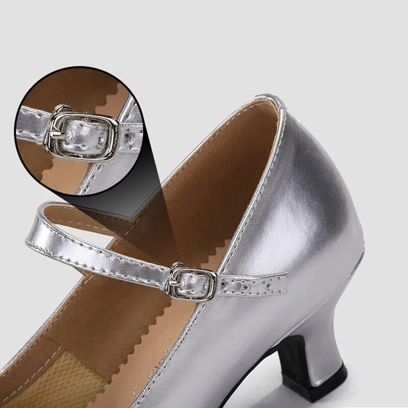 Naiste tantsukingad, kõrge kontsaga naiste jalatsid, peotantsujalatsid, pehme välistald, kaasaegse tantsu Salsa professionaalsed ladina kingad