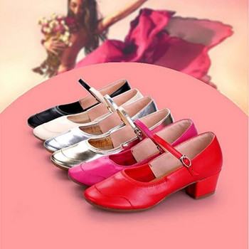 Γυναικεία παπούτσια χορού Ψηλοτάκουνα Γυναικεία παπούτσια χορού για κορίτσια Μαλακή εξωτερική σόλα Μοντέρνα επαγγελματικά λάτιν παπούτσια χορού Salsa