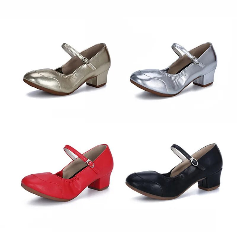 Tantsutavad naiste standardjalatsid kõrge kontsaga naiste jalatsid, tüdrukute peotantsukingad Pehme välistald Moodsa tantsu Salsa professionaalsed ladina kingad