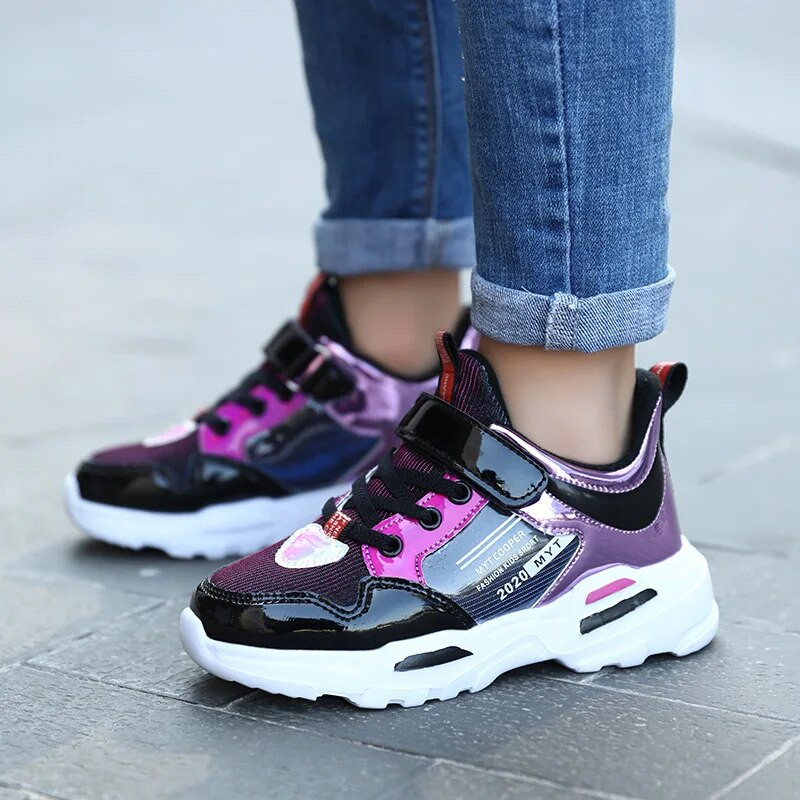 Úplne nové detské topánky dievčenské ležérne športové topánky detské tenisky vonkajšie bežecké topánky protišmykové detské basketbalové topánky