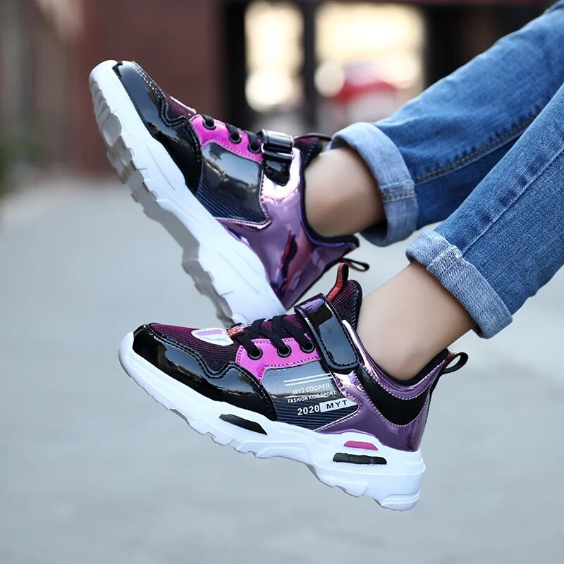 Úplne nové detské topánky dievčenské ležérne športové topánky detské tenisky vonkajšie bežecké topánky protišmykové detské basketbalové topánky