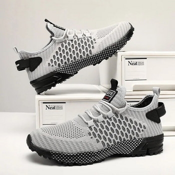 Ανδρικά παπούτσια για τρέξιμο 2023 Ανδρικά παπούτσια για τρέξιμο Ανδρικά παπούτσια για περπάτημα που αναπνέουν με κορδόνια Ανδρικά αθλητικά παπούτσια για υπαίθριο χώρο Αντιολισθητικό casual παπούτσι