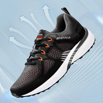 BONA Sneakers Ανδρικά Παπούτσια Αθλητικά Διχτυωτά Προπονητικά Ελαφρά καλάθια Γυναικεία παπούτσια για τρέξιμο Υπαίθρια αθλητικά παπούτσια Ανδρικά 11195