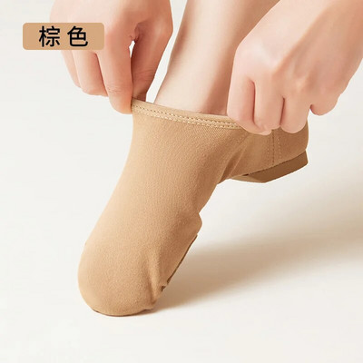 naiste balletikingad pluss suurus 44 Stretch riie Soft Soles jazz tantsukingad laste tüdrukud Klassikalised jooga treeningjalatsid naistele