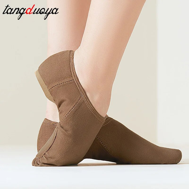 naiste balletikingad pluss suurus 44 Stretch riie Soft Soles jazz tantsukingad laste tüdrukud Klassikalised jooga treeningjalatsid naistele