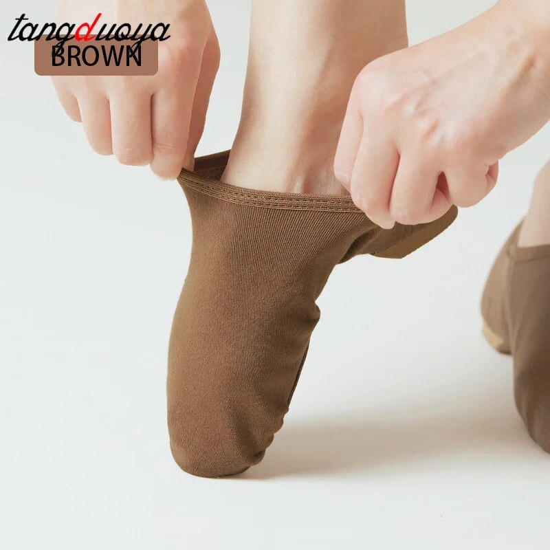 naiste balletikingad pluss suurus 44 Stretch riie Soft Soles jazz tantsukingad laste tüdrukud Klassikalised jooga treeningjalatsid naistele