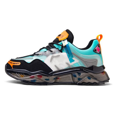 Meeste spordijalatsid Meeste tossud vabaaja mood Paksu tallaga Daddy Chuck Naiste jooksutossud Libisemiskindlad armastajad Mitmekülgsed jalatsid