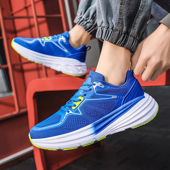 2023 Нови обувки за бягане Мъжки удобни спортни маратонки Обувки за ходене Неплъзгащи се дишащи модни леки ежедневни обувки