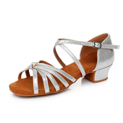 USHINE kvaliteetsed tüdrukute ladina tantsukingad madala kontsaga salsa tantsusandaalid naistele